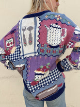 Vintage Signatures Novelty Knit Sweater - The Curatorial Dept.