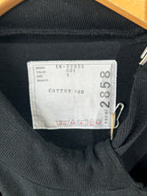 Sacai Black Cotton Tee with Neck Buckle and Side Zippers