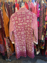 MYM Oragnics Handmade Embroidered Pink Coat - The Curatorial Dept.
