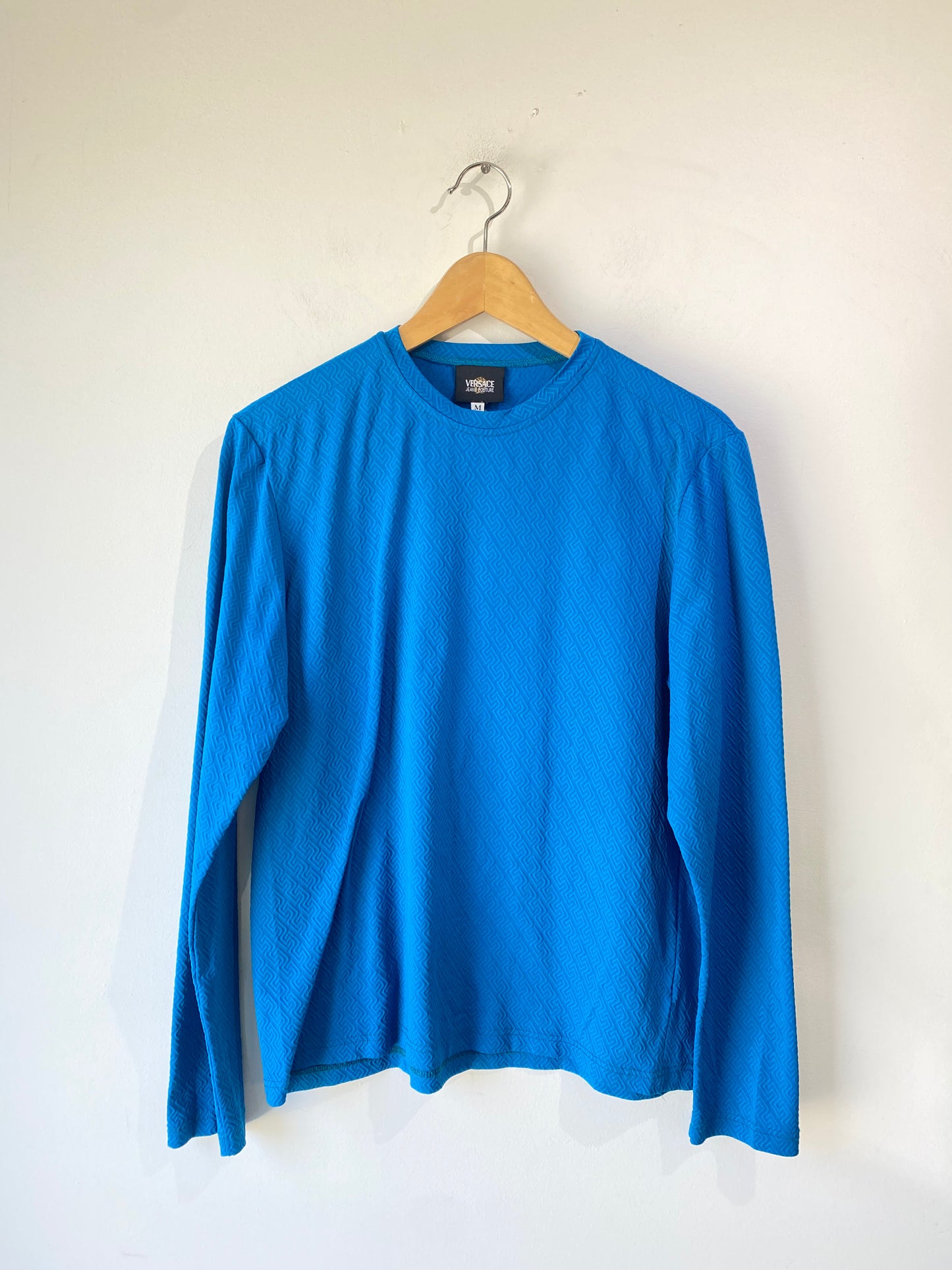 Versace Jeans Couture Aqua Shirt - The Curatorial Dept.