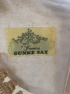 Vintage Gunne Sax Lace Detailed Dress - The Curatorial Dept.