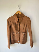 Vintage La Maison Du Daim Studded Suede Jacket