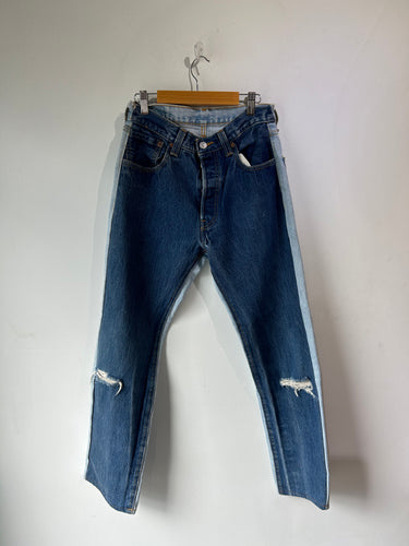 Vintage Re/Done Levi’s Light and Dark Jeans