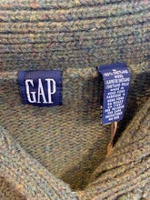 Vintage Gap Green Wool Cardigan - The Curatorial Dept.